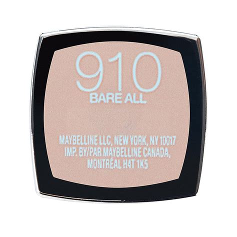 Maybelline Color Sensational Nude Satin Lipstick In Bare All Oz Buy Now With Express