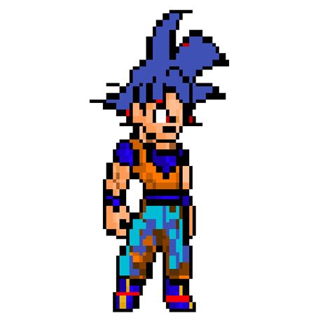 Pixilart Goku By Bujuboy