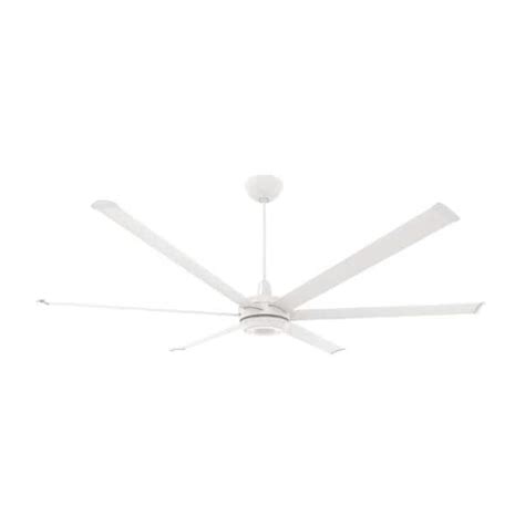 Big Ass Fans Es6 Smart Indoor Ceiling Fan 84 Diameter White Universal Mount With 20 Ext