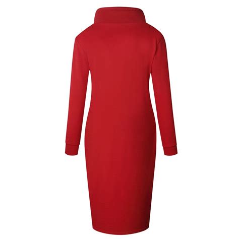 Long Sleeve Midi Dress Winter Clothes For Women Prolyf Styles