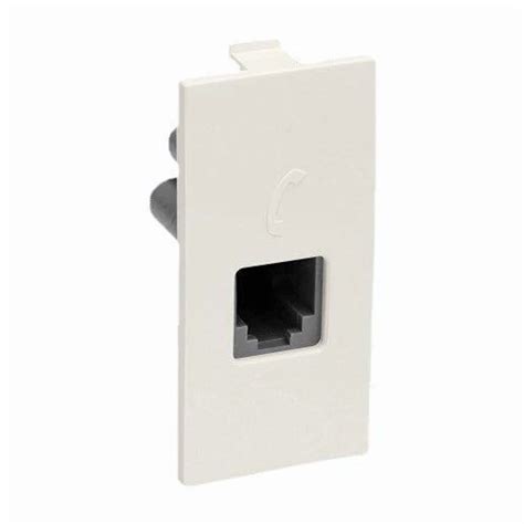 Rj Tel Jack With Shutter Module At Rs Piece Mandvi