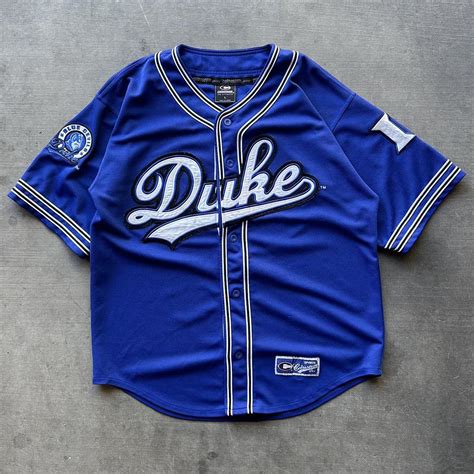 Vintage Duke University Baseball Jersey⚾️ Size Large Depop