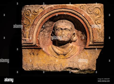 Funerary Stele With Female Portrait 3rd Century National