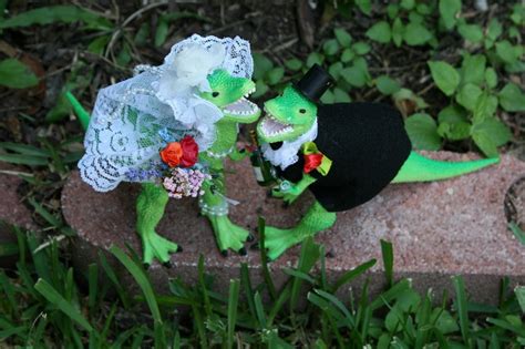 Dinosaur Wedding Cake Topper T Rex Cake Topper Etsy