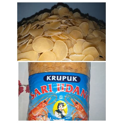 Jual Krupuk Sari Udang Mini Cap Panda Unyil 250 Gram Repack Shopee