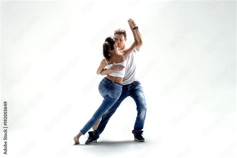 couple dancing social danse Stock Photo | Adobe Stock