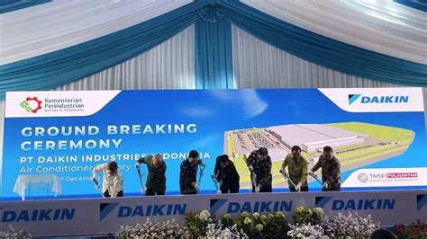 Daikin Gelontorkan Rp Triliun Bangun Pabrik Ac Di Cikarang Produksi