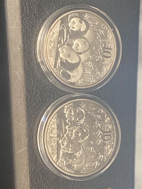 2013 Panda Real vs. Fake. Side by Side : r/Silverbugs