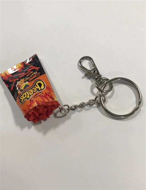Flamin Hot Cheetos Bag Keychain Etsy