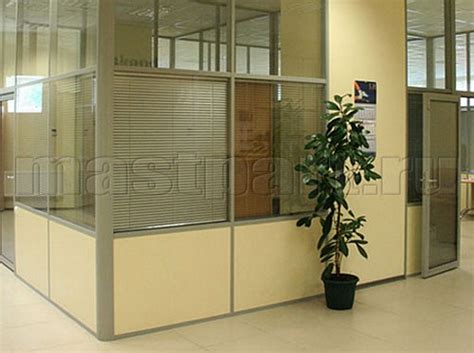 Мобильные перегородки с алюминиевым профилем для процедурных комнат в ...