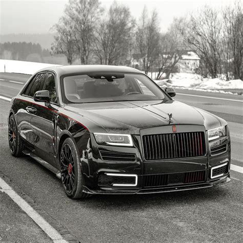 Mansory Rolls Royce Ghost Goes Black And It Should Never Go Back Autoevolution