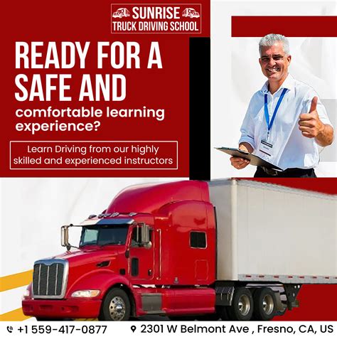 Sunrise Truck Driving School | Fresno CA