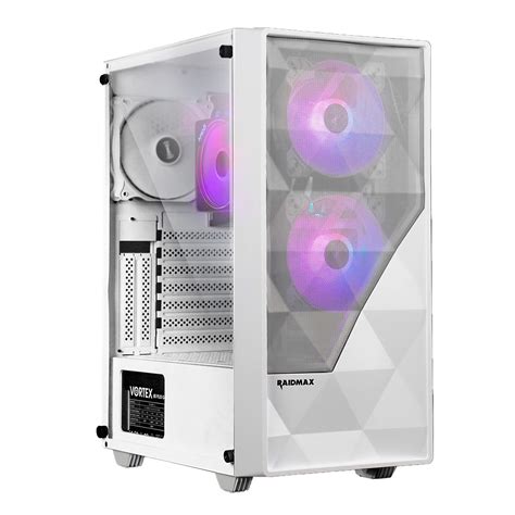 Buy Raidmax Meshian PC Case, Mid-Tower Gaming PC Case with Diamond Mesh ...