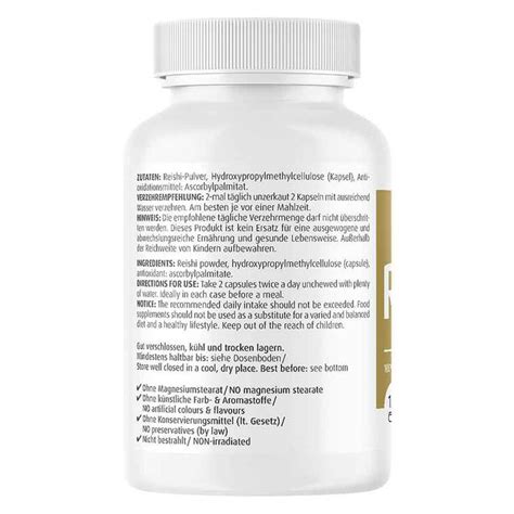 Reishi Pulver Kapseln 120 St Bei APONEO Kaufen