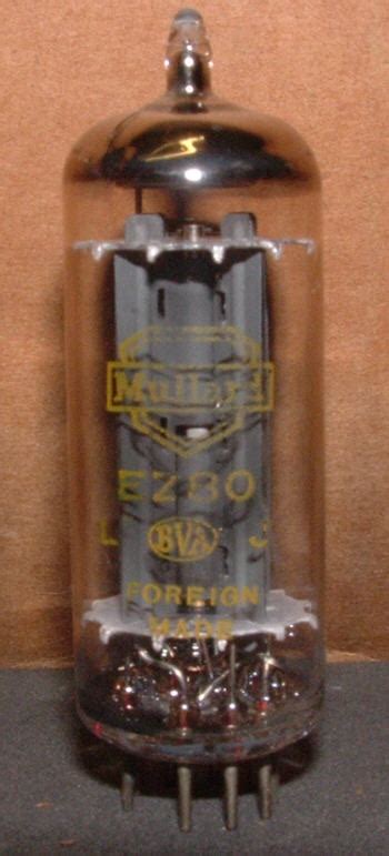The EZ80 Rectifier Valve