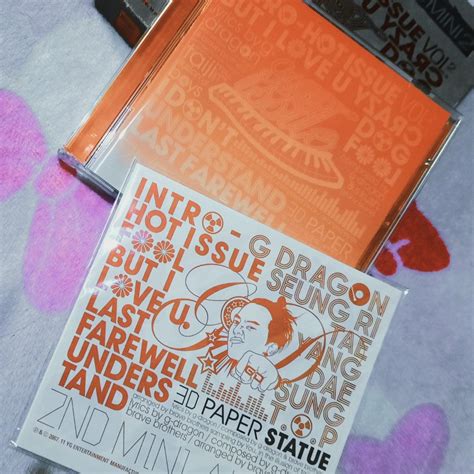 BIGBANG Nd Mini Album HOT ISSUE Hobbies Toys Memorabilia Collectibles K Wave On Carousell