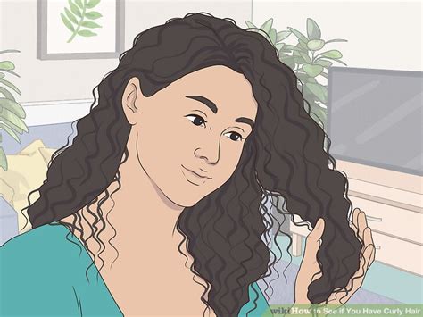 how to see if you have curly hair