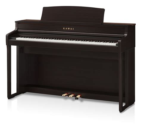 Kawai CA 501 Schwarz, Rosenholz und Weiss satiniert - Digitalpiano, neu ...