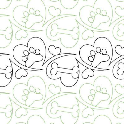 Woof Digital Quilts Complete Longarm Continuous Line Quilting