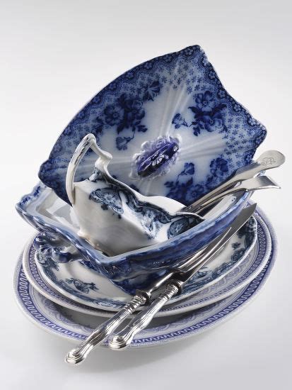 Blue White Antique China Editorial Stock Photo - Stock Image | Shutterstock