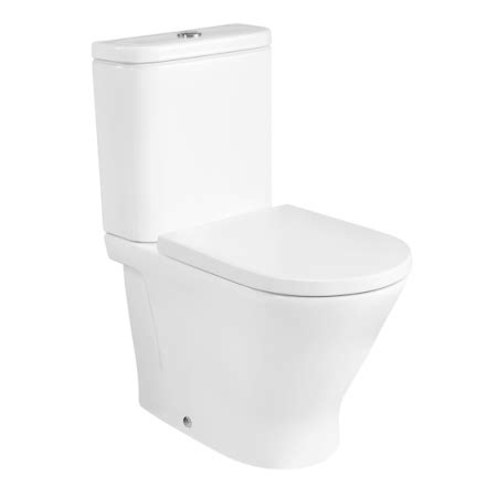 Унитаз напольный Roca The Gap Round 60x37 A3420N7000 сиденье Duroplast ...