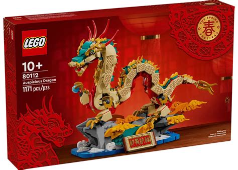 Lego The Spring Festival Auspicious Dragon Set 80112 Us