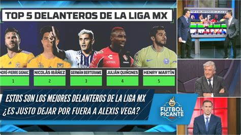 TOP 5 DE MEJORES DELANTEROS DE LIGA MX Faitelson Y Jared Se Cruzan Por