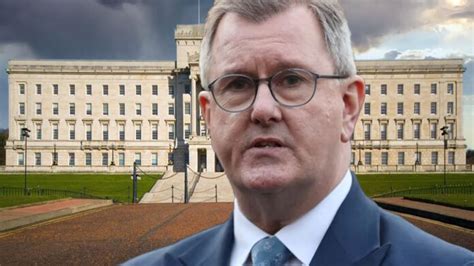 DUP Leader Sir Jeffrey Donaldson Quits After Sex Offence Charges Labour Heartlands