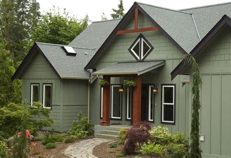 Exterior Paint Colors In Green At Aaron Pierce Blog