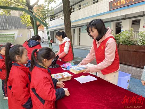 衡阳市雁峰区中南路小学开展学雷锋主题教育实践系列活动 大城小巷 新湖南