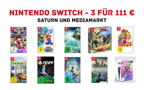 Drei Nintendo Switch Spiele F R Mediamarkt Saturn