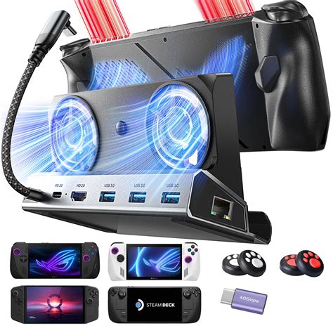 Buy Lisendocking Station For Asus Rog Ally X Steam Deck Lenovo