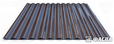 Профнастил МП-18 "Волна", гофролист оцинкованный - купить в Москве