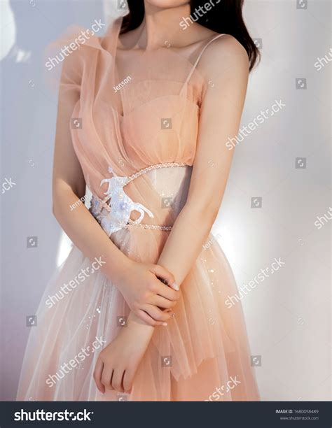 Mature Sexy Asian Women Wear Red Stock Photo Shutterstock