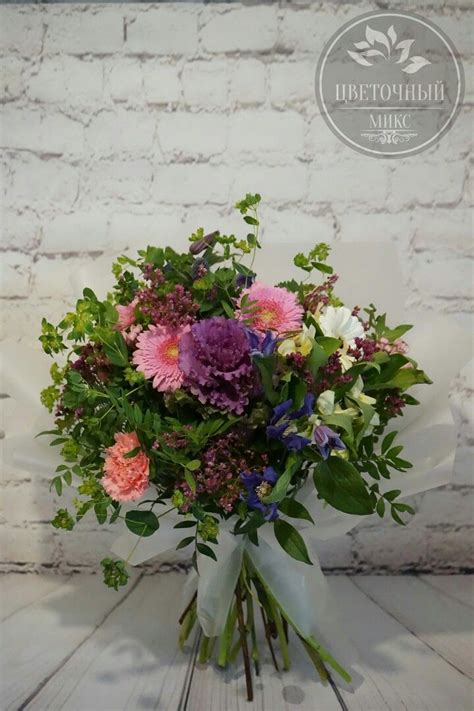 Букет в корейском стиле от мастерской "Цветочный микс" #cvetiperm ...