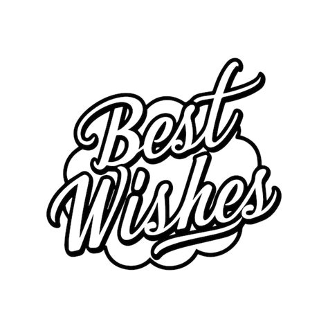 Best Wishes Text Images Free Download On Freepik