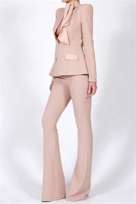 High Waisted Nude Flares ShopperBoard