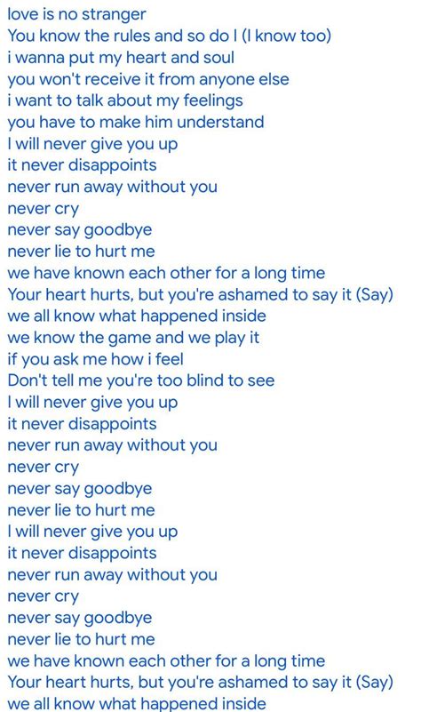 This time I Google Translated Never Gonna Give You Up : r/engrish