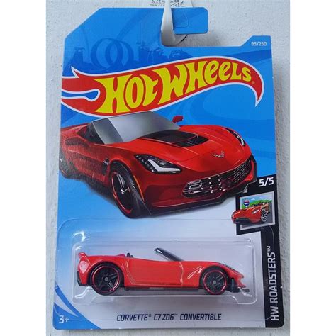 Xe mô hình Hot Wheels Corvette C7 Z06 Convertible Shopee Việt Nam
