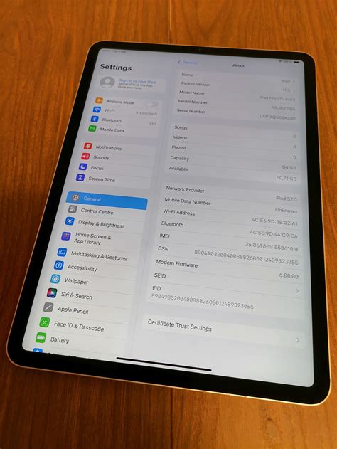 IPad Pro 11 2018 64GB SIM Imunicija Lt