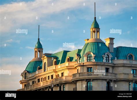 Traditional Baku architecture, Baku Azerbaijan Stock Photo - Alamy