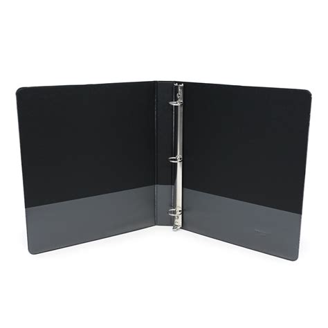 Buy Black Letter Size Clear View 3 Ring Binders 12 To 4 Rings