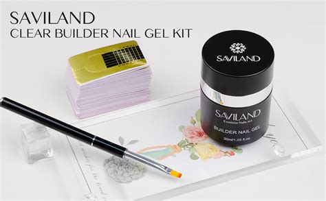 Saviland Aufbaugel F R Geln Gel Mit Luftkissen Deisgn Klar Nagelgel U