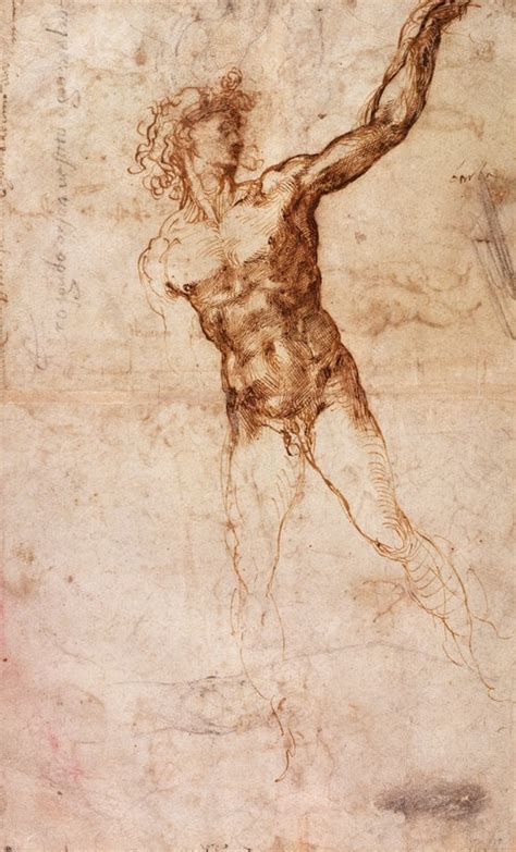 Sketch Of A Nude Man W 4 Recto 1000Museums