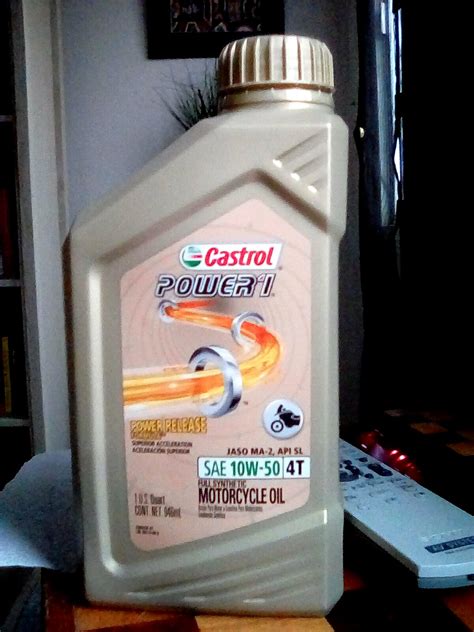 Oil (10W-40 vs 20w-50) | Ninja 400 Riders Forum