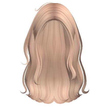 Long Messy Coconut Beachy Waves Blonde Roblox