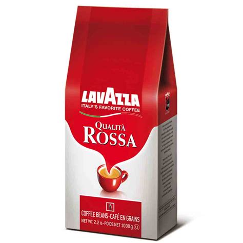 Lavazza Qualita Rossa Whole Bean Medium Roast Espresso Coffee Whole