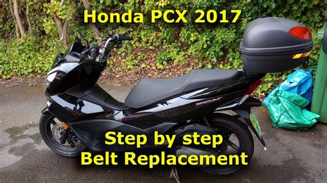 Honda Pcx Step By Step Belt Replacement