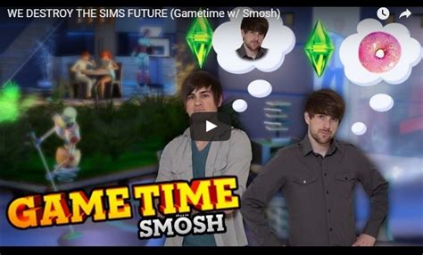 Smosh Plays The Sims Into The Future Simsvip