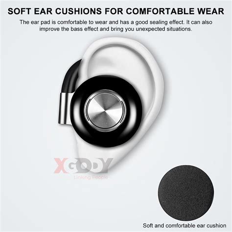 New TWS Wireless Headphones Stereo Bluetooth 5.0 Earphone Ear Hook Noi